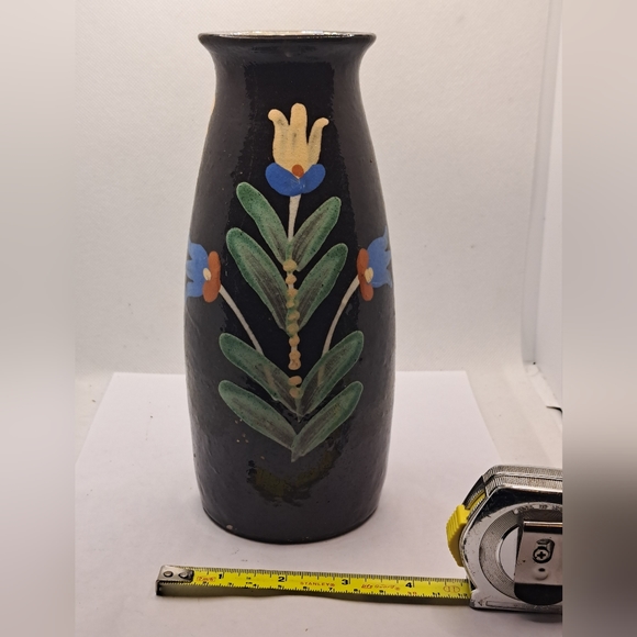 Hungarian Romanian, Pottery Pitcher Vase - Picture 2 of 7